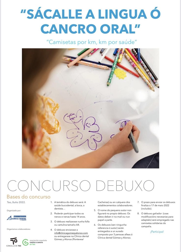 Concurso de debuxo: “Sácalle a lingua ó Cancro Oral”