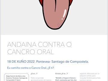 “Échale la lengua al cáncer oral: camisetas por km, km por salud”